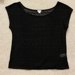 Garage lace swim cover up